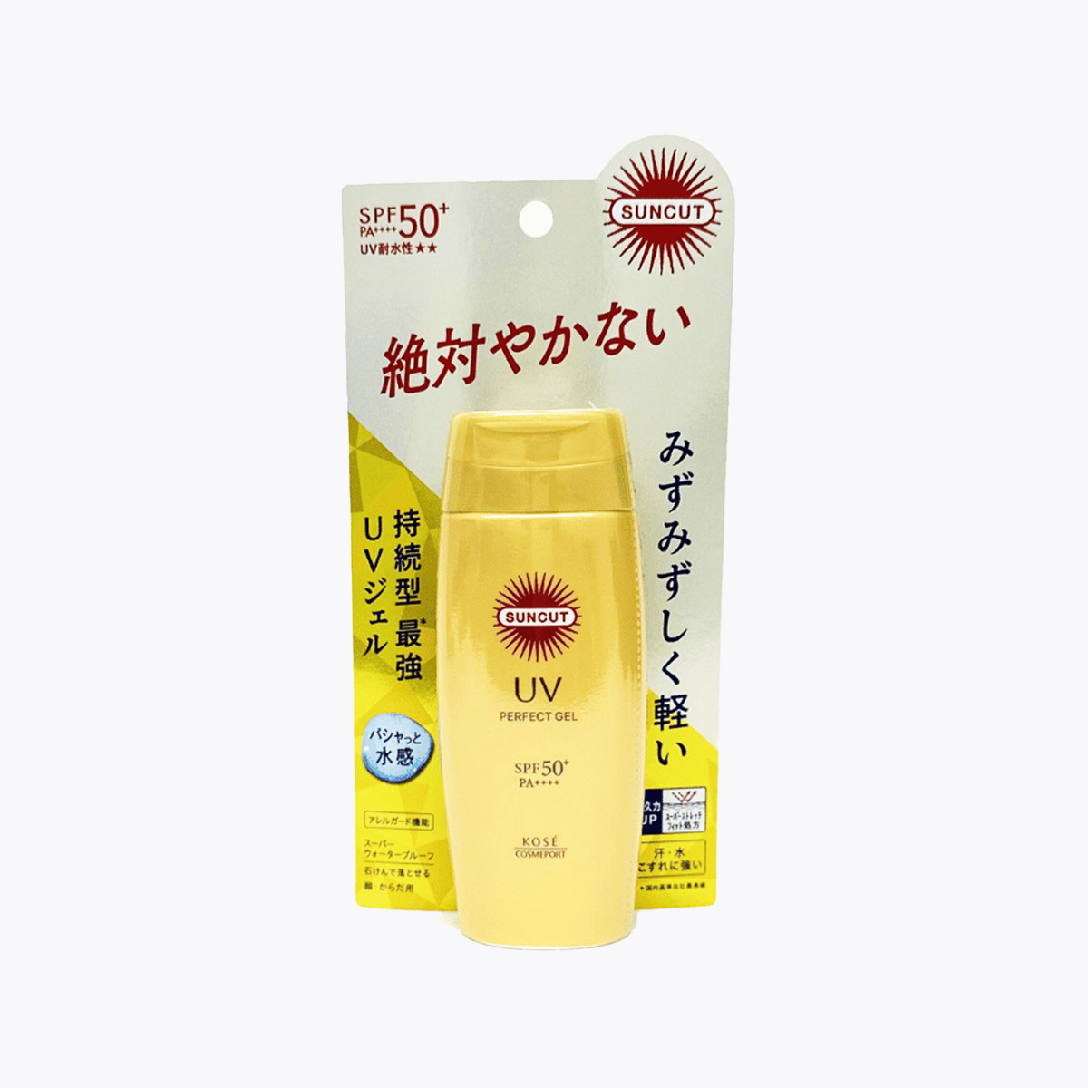 KOSE SUNCUT UV 曬可皙 高效防曬隔離凝露 (極效防水型) SPF50+/PA++++ 80g