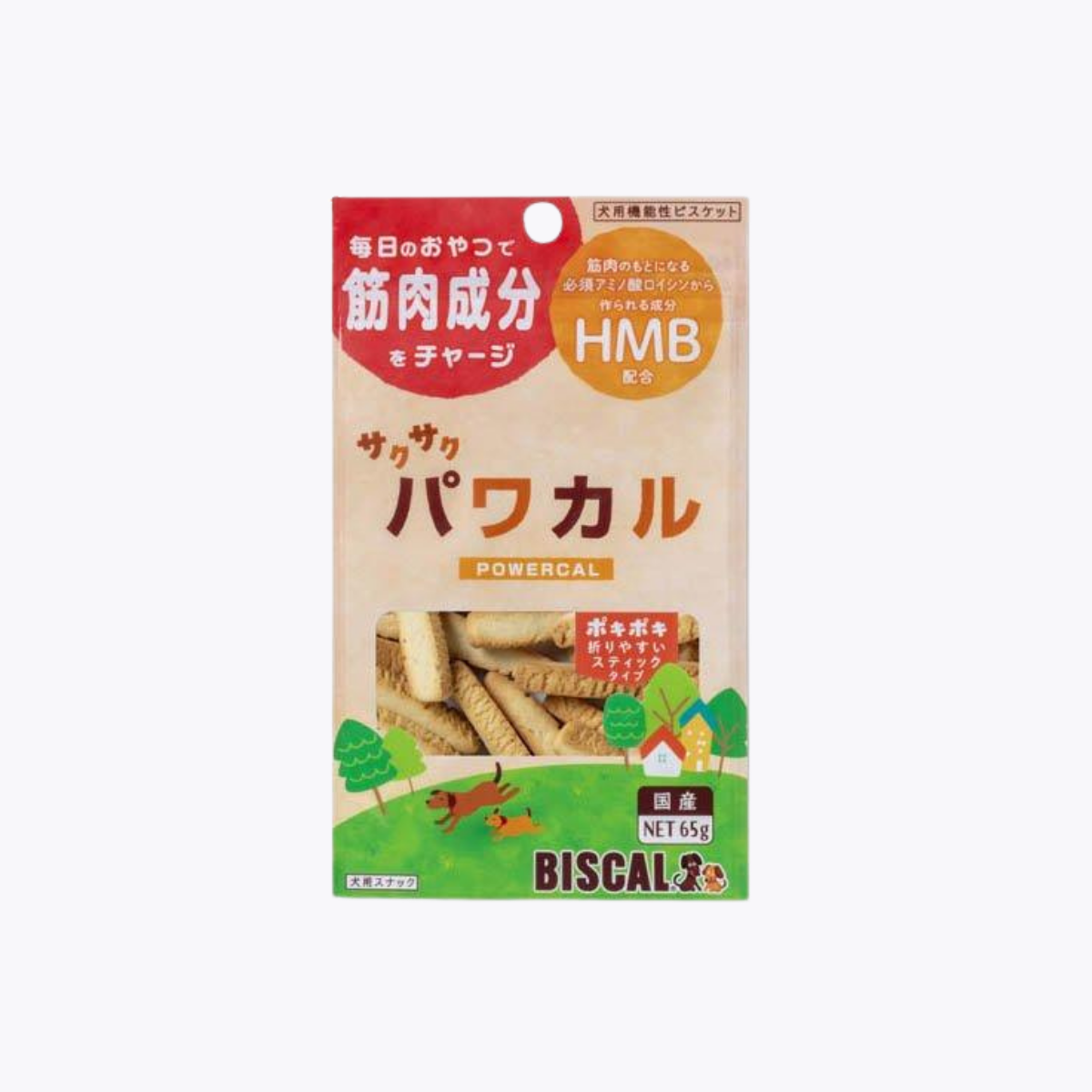 現代製藥 酥脆Powercal 犬用機能性餅乾 65g