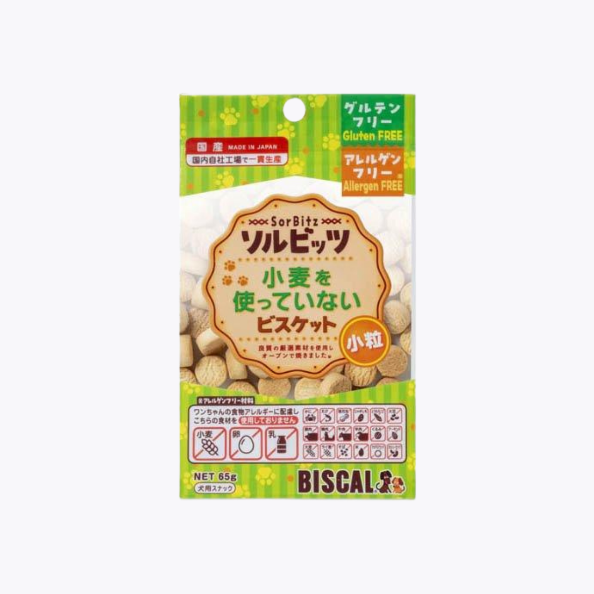 現代製藥 Solbits 犬用低敏無麩質餅乾 65g