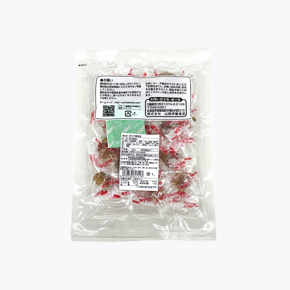 山昭伊藤食品 扇貝/干貝黃金燒 100g