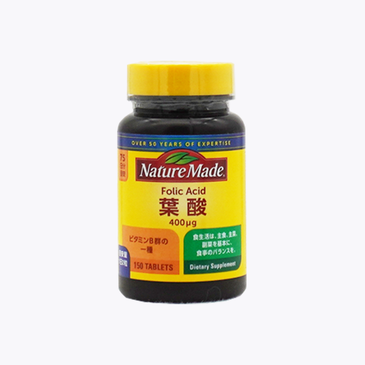 大塚製藥 Nature Made 萊萃美 葉酸 400µg 150粒 75日分