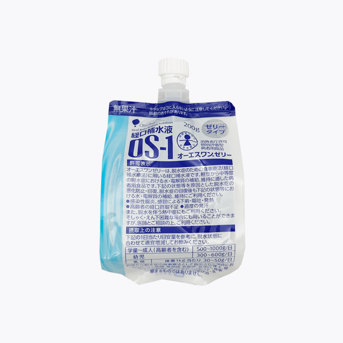 大塚製藥工場 OS‑1 口服補水液 補充電解質 果凍型 無果汁 200g