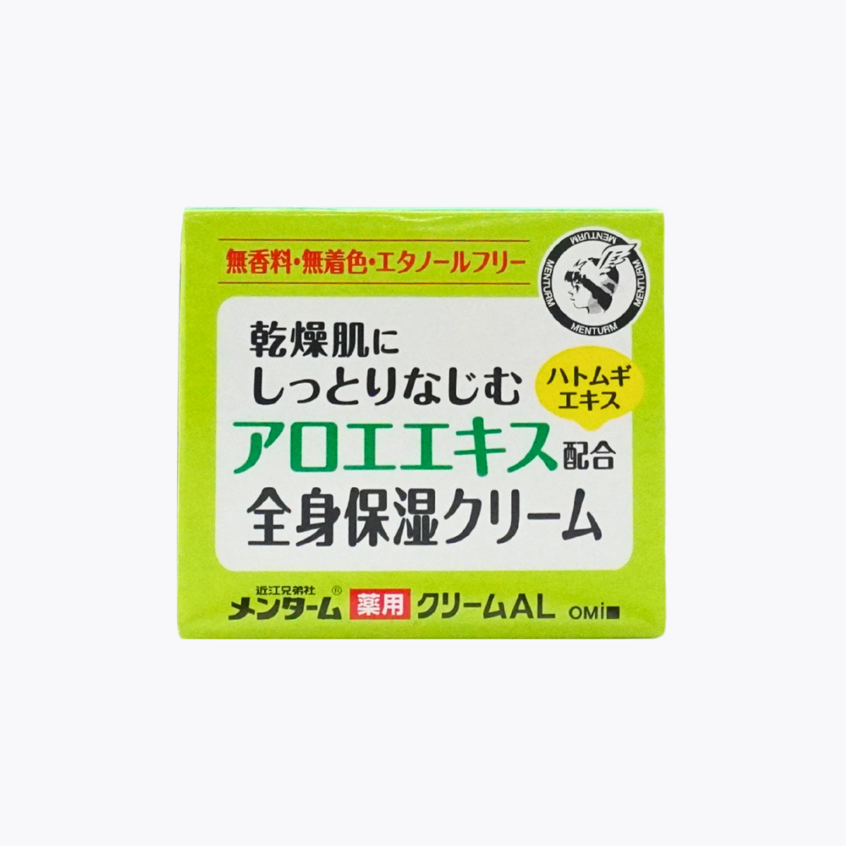 【醫藥部外品】近江兄弟社 MENTURM 藥用蘆薈保濕霜 全身用 145g