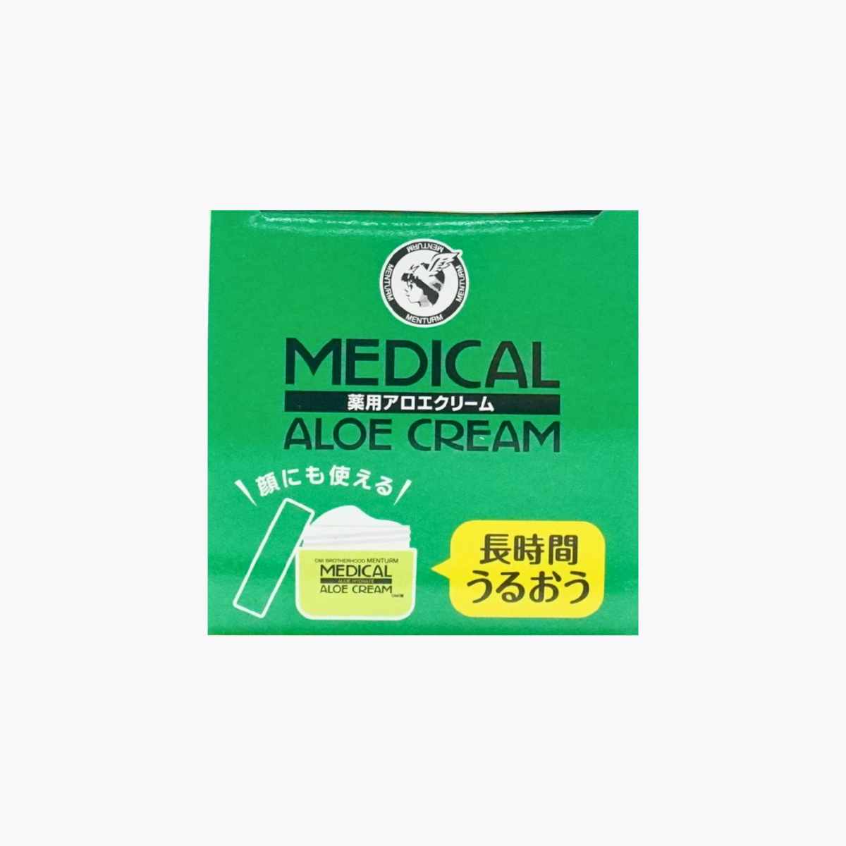 【醫藥部外品】近江兄弟社 MENTURM 藥用蘆薈保濕霜 全身用 145g