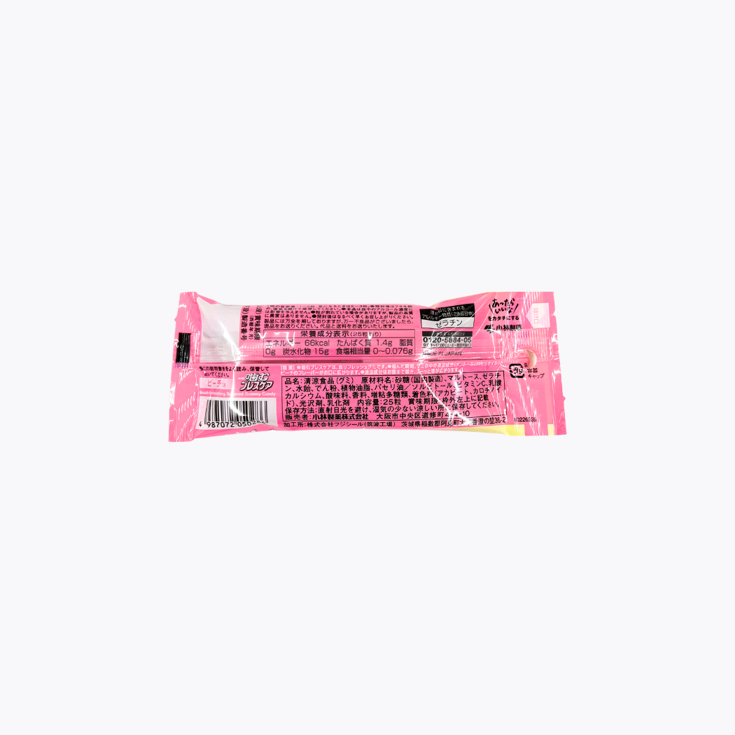 小林製藥 嚼嚼 Breath Care 口氣清新軟糖 水蜜桃 25粒