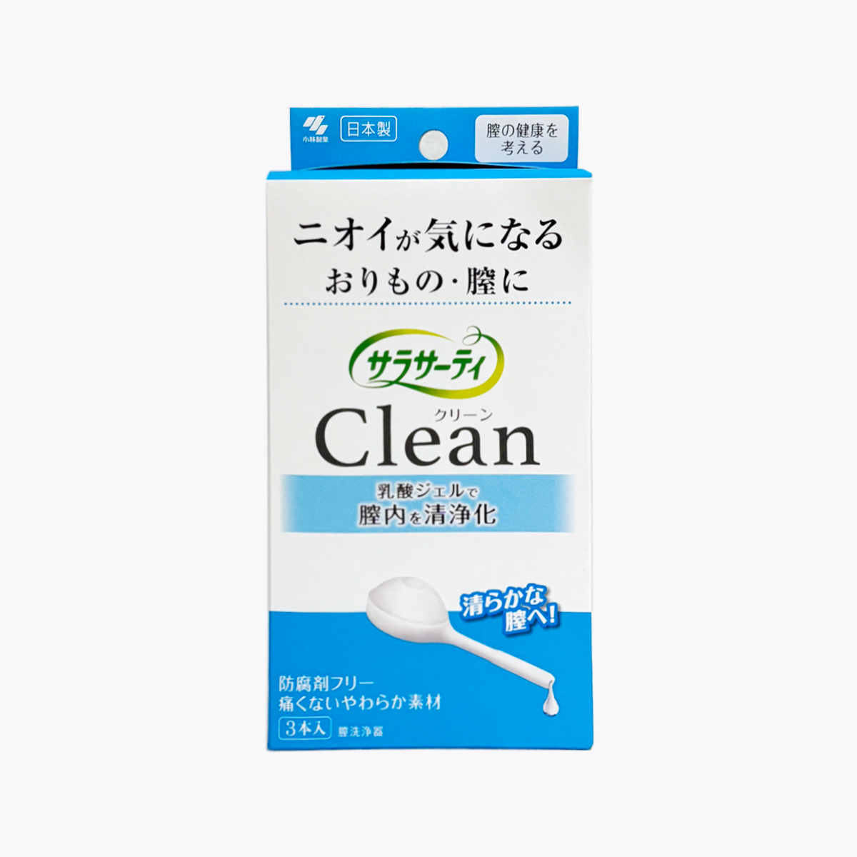 【醫藥部外品】小林製藥 Sarasaty Clean 私密處清潔凝膠 3支裝