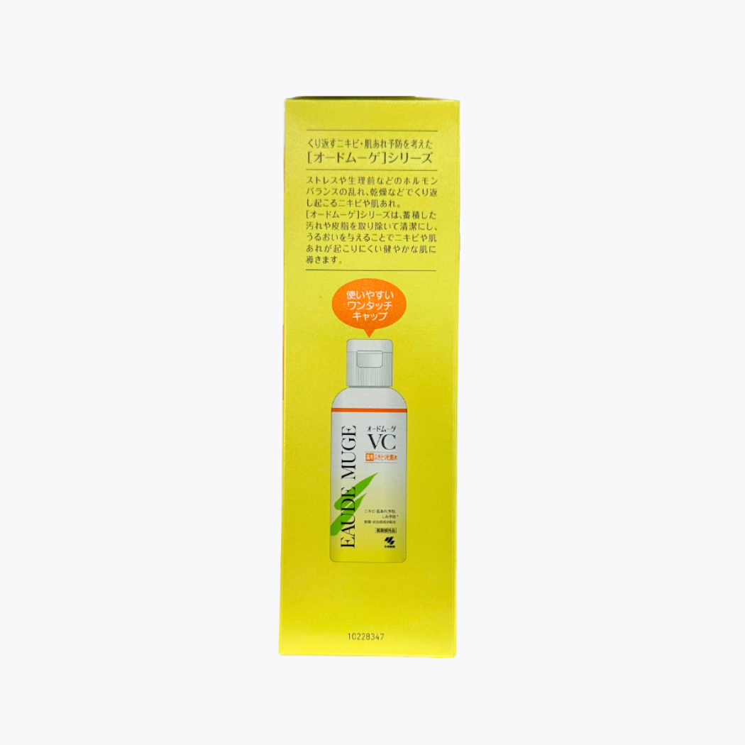 【醫藥部外品】小林製藥 EAUDE MUGE VC 維他命C 藥用淨膚擦拭化妝水 預防痘痘 160ml