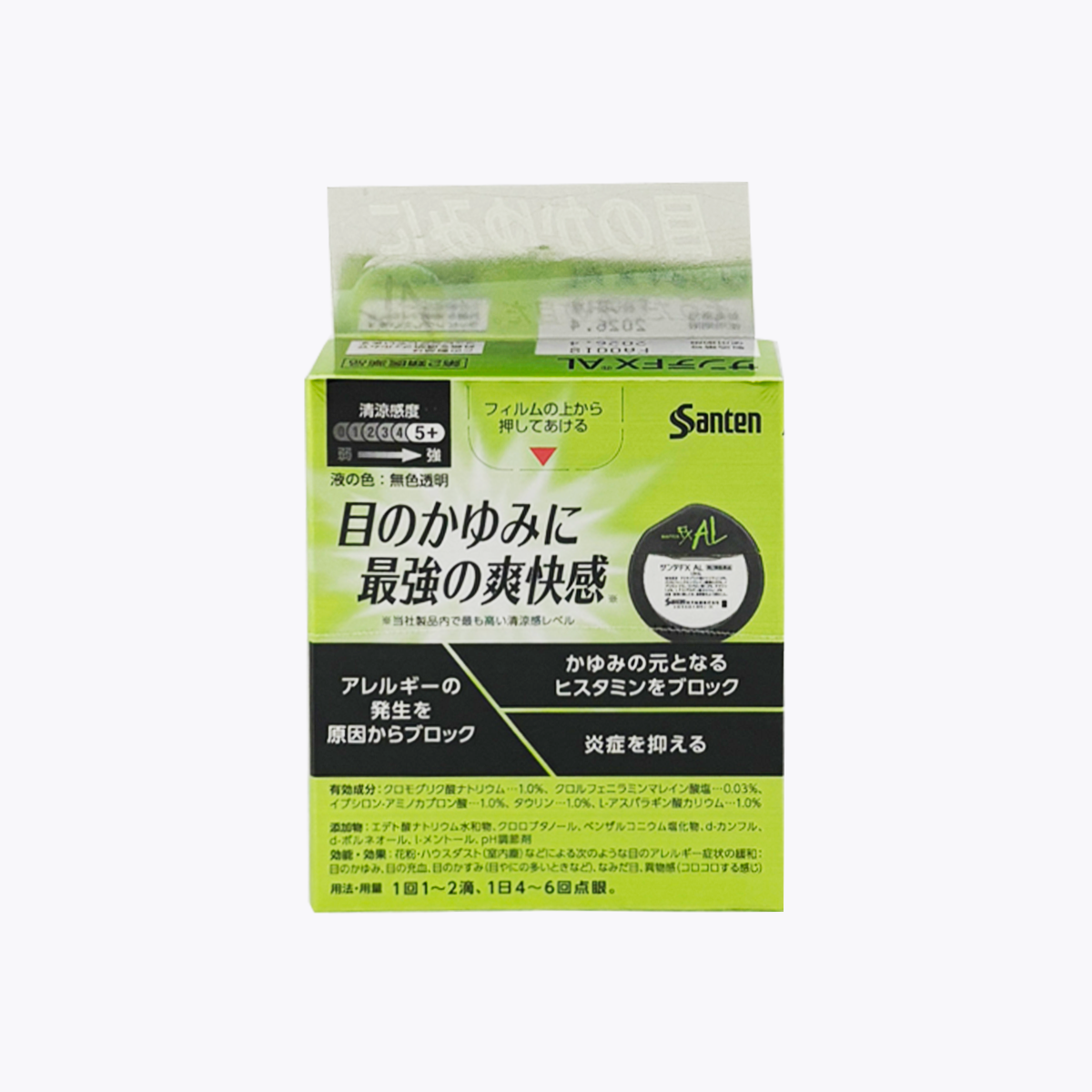 【第2類醫藥品】參天 FX AL 清涼止癢抗過敏 眼藥水 12ml