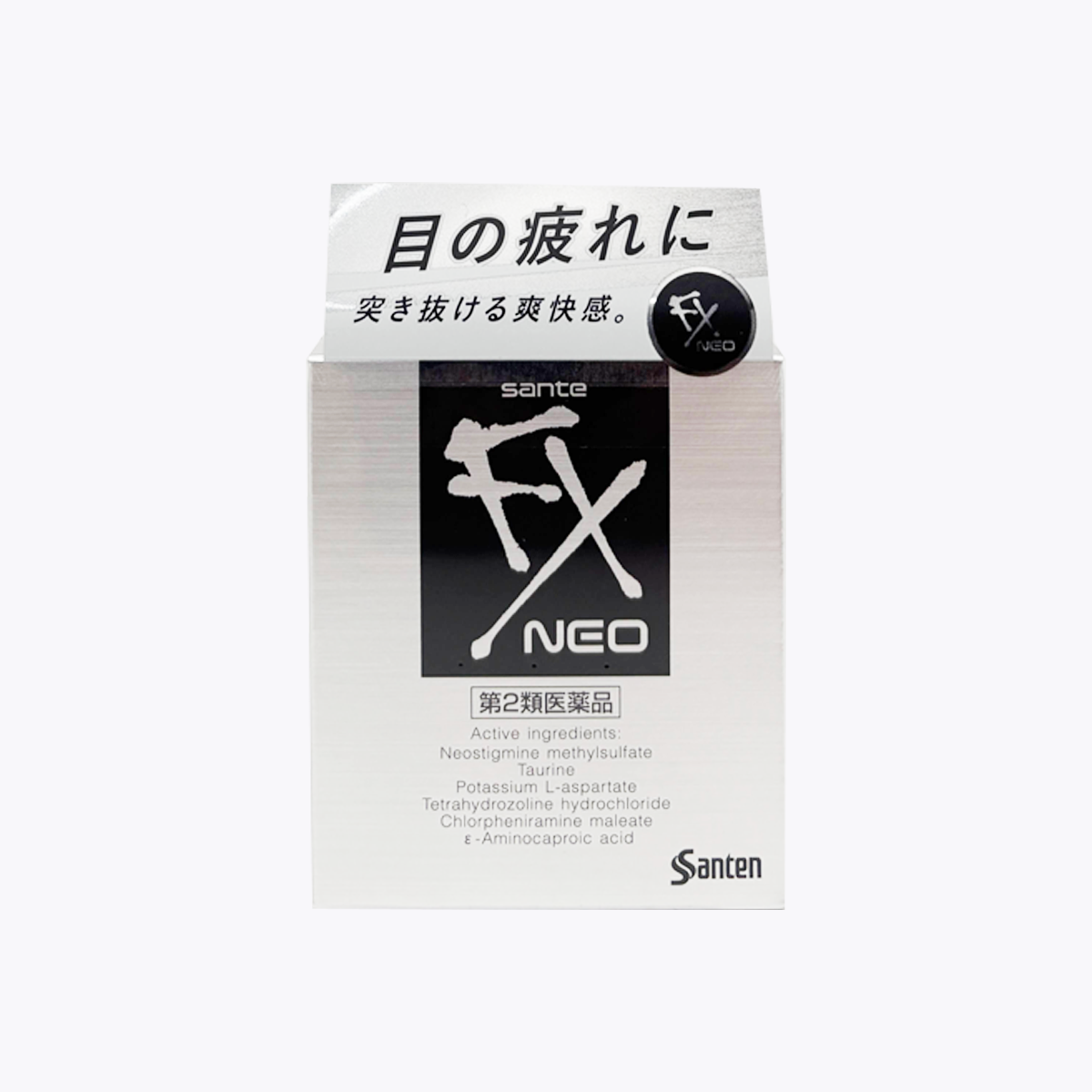 【第2類醫藥品】參天 FX Neo 清涼 眼藥水 12ml