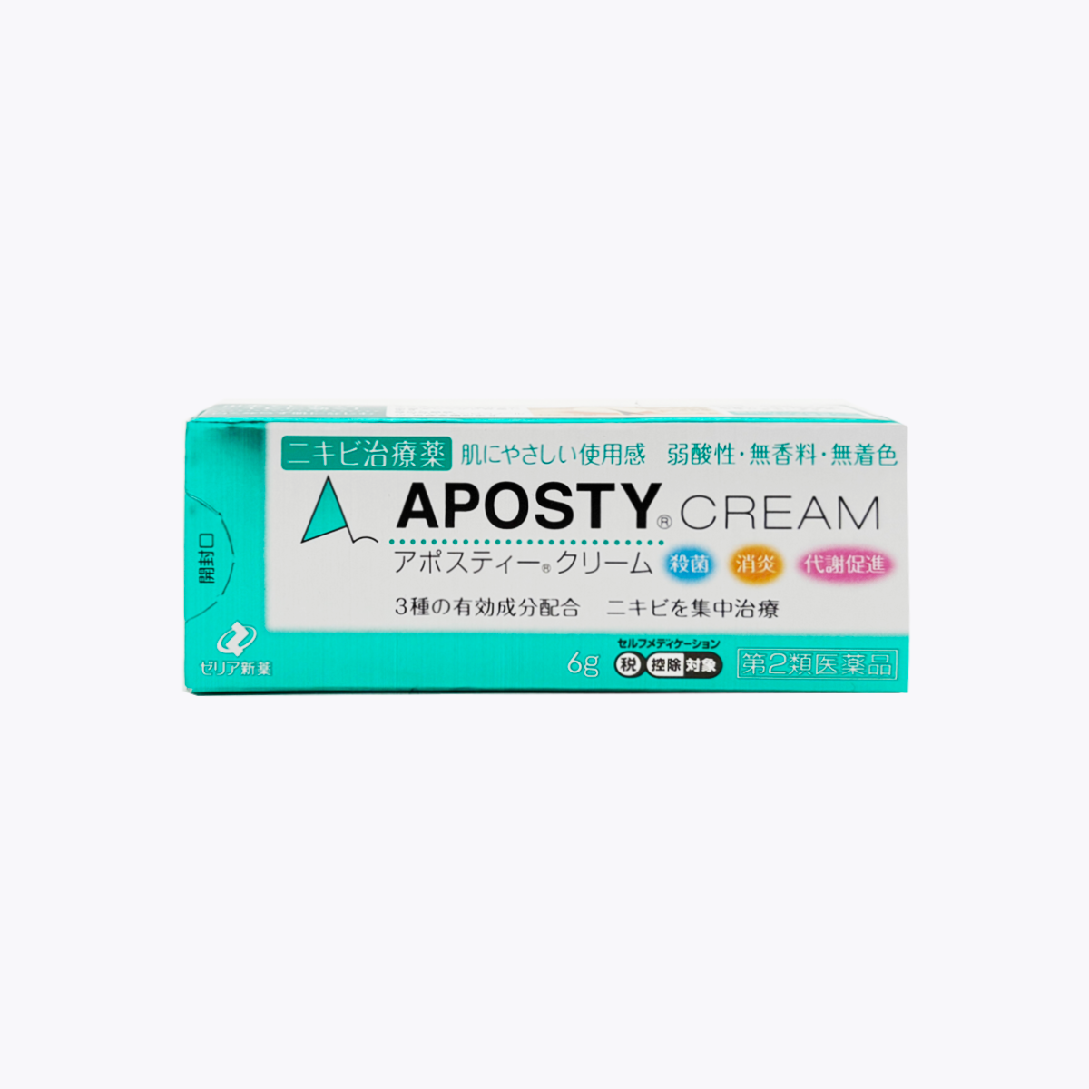 【第2類醫藥品】ZERIA新藥 APOSTY痘痘藥膏 祛痘膏 6g