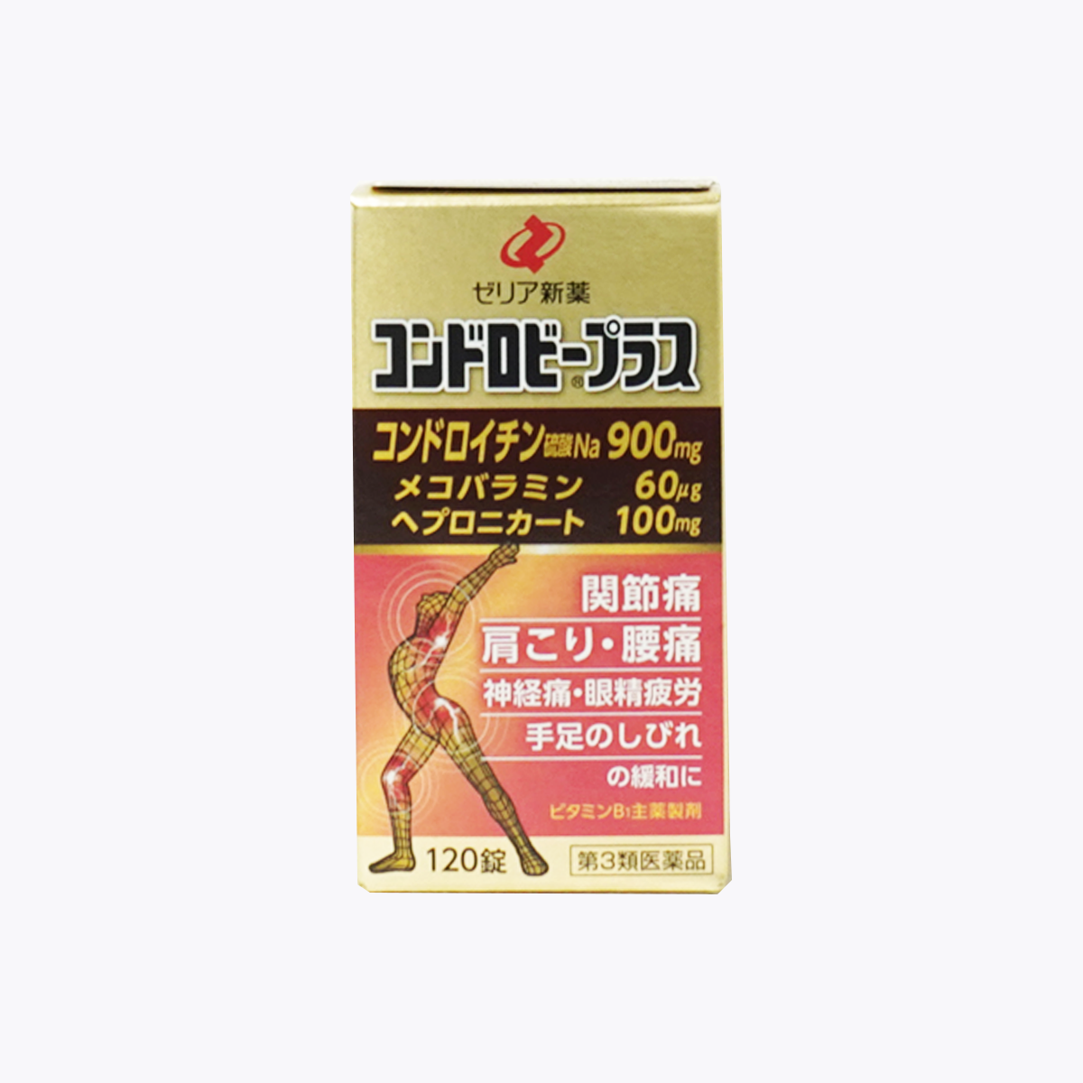 【第2類醫藥品】ZERIA新藥 硫酸軟骨素 Chondrobe plus 120錠 20日分