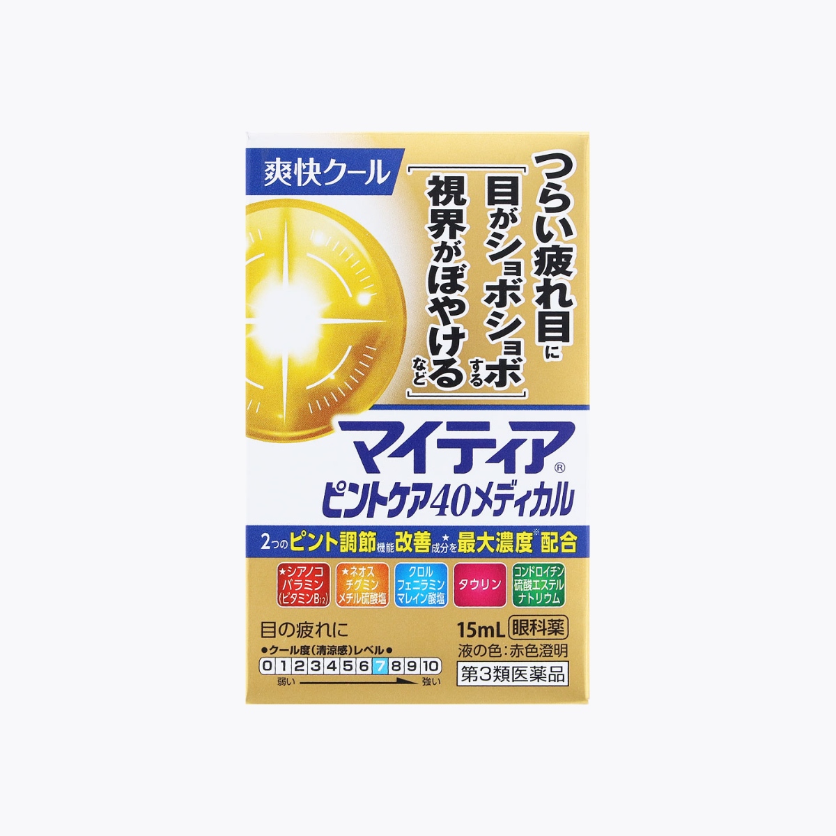 【第3類醫藥品】千壽制藥 Mytear Pint Care 40 Medical 眼藥水 清涼款 15ml