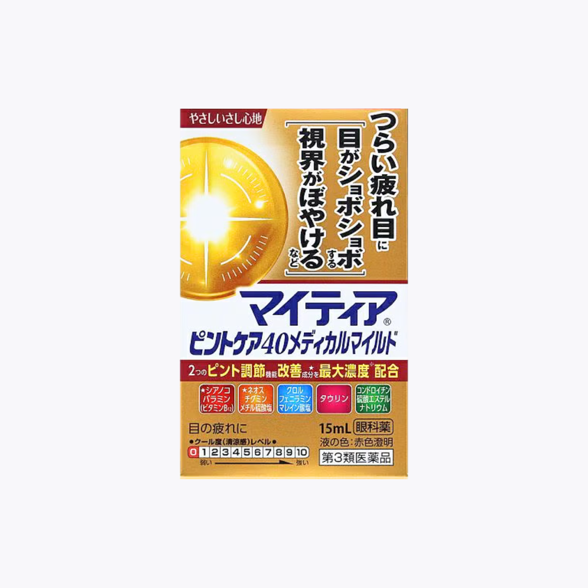 【第3類醫藥品】千壽制藥 Mytear Pint Care 40 Medical Mild 眼藥水 溫和型 15ml