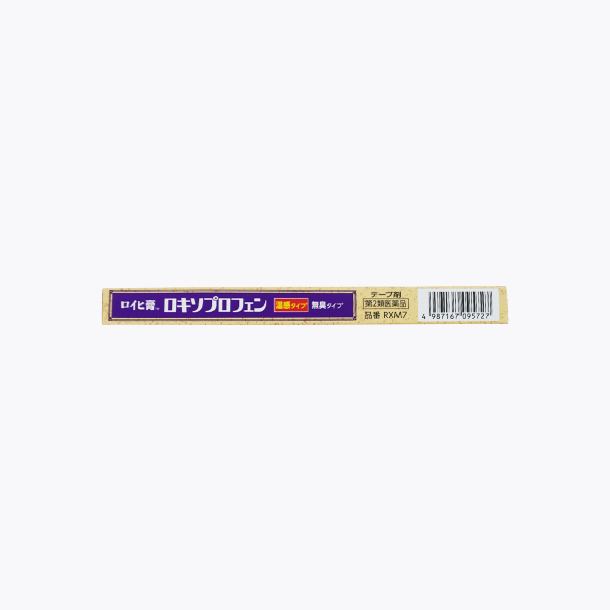 【第2類醫藥品】Nichiban ROIHI 洛索洛芬鈉 鎮痛消炎 溫感痠痛貼布 無味 7片