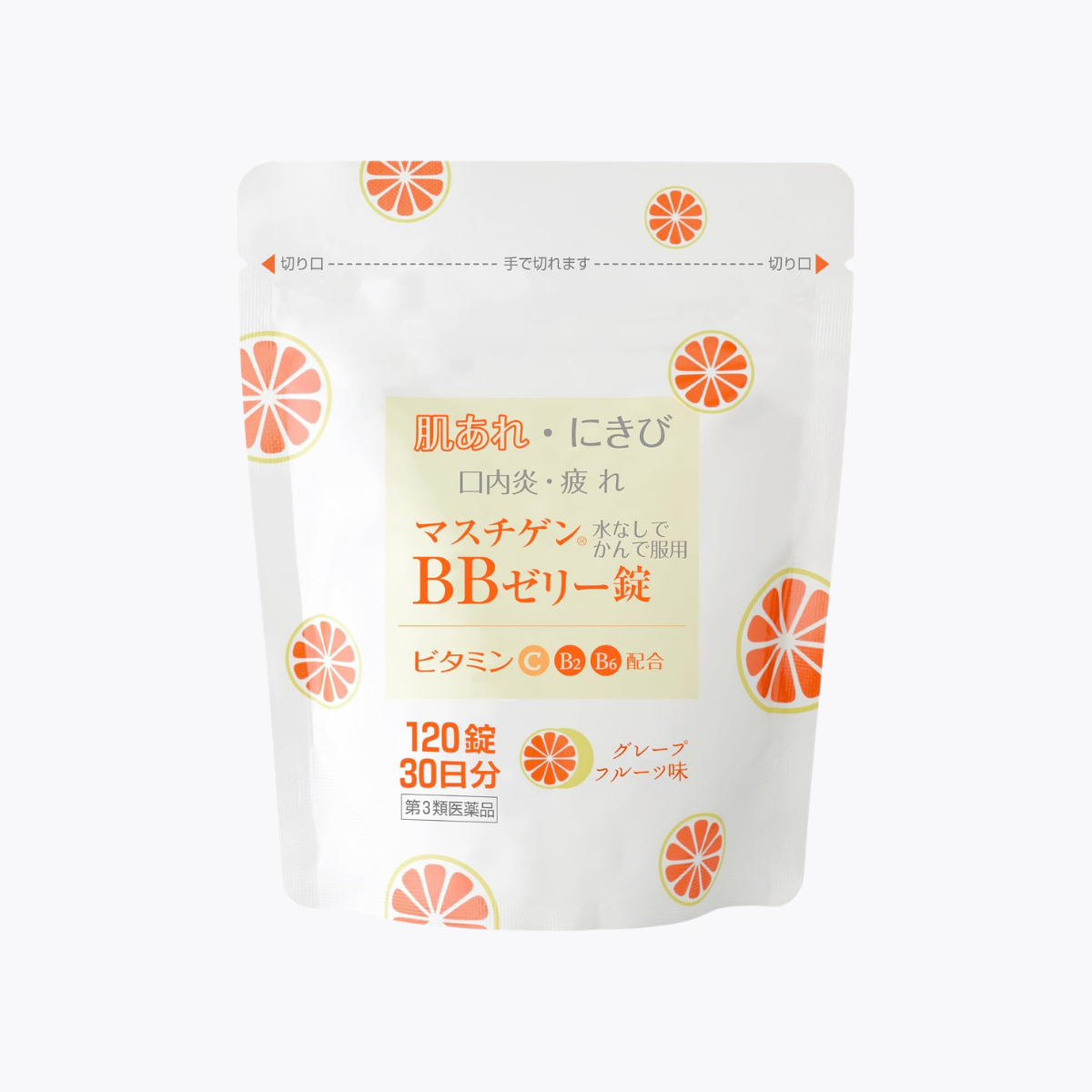 【第3類醫藥品】日本臟器製藥 Mastigen BB 果凍維他命錠 肌肉痠痛 口內炎 120錠 30日分