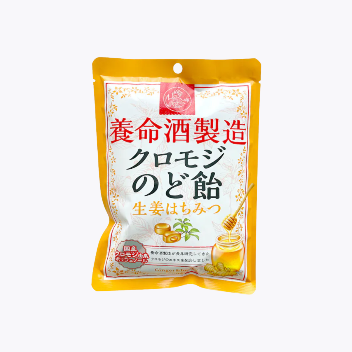 養命酒製造 黑文字草本生薑蜂蜜潤喉糖 76g