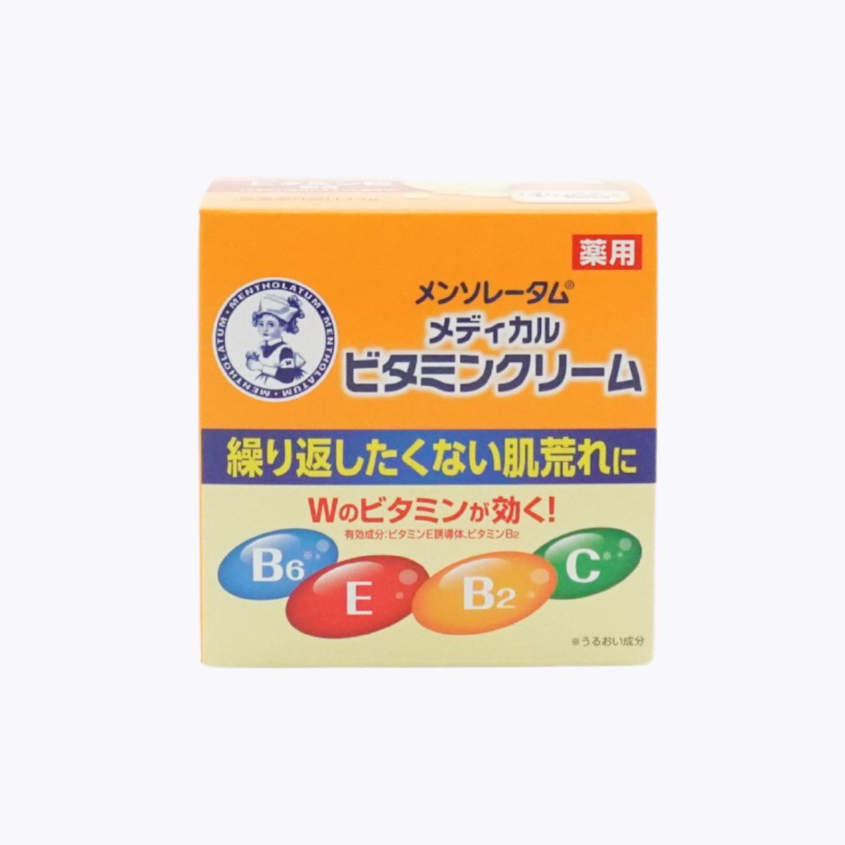 【醫藥部外品】樂敦製藥 曼秀雷敦 藥用維他命乳霜 145g