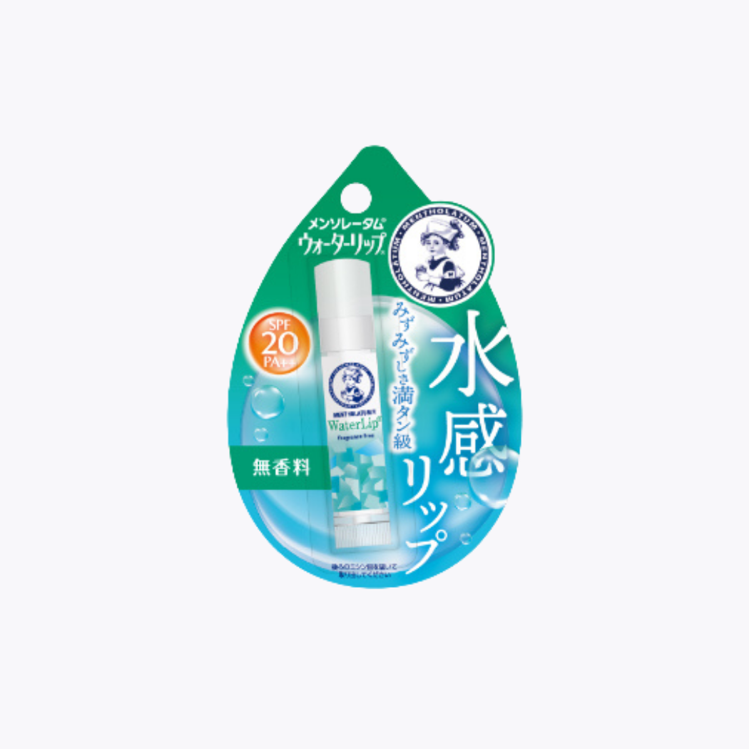 樂敦製藥 曼秀雷敦 Water Lip 水潤護唇膏 無香料 SPF20 PA++ 4.5g