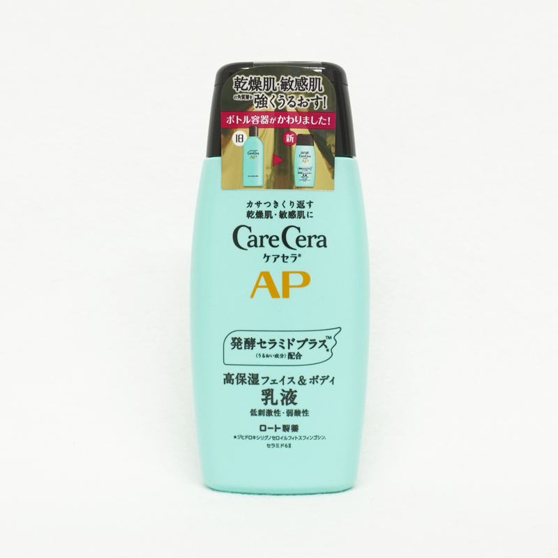 日本樂敦製藥 2023新 CareCera  AP 臉部和身體保濕乳液 200ml
