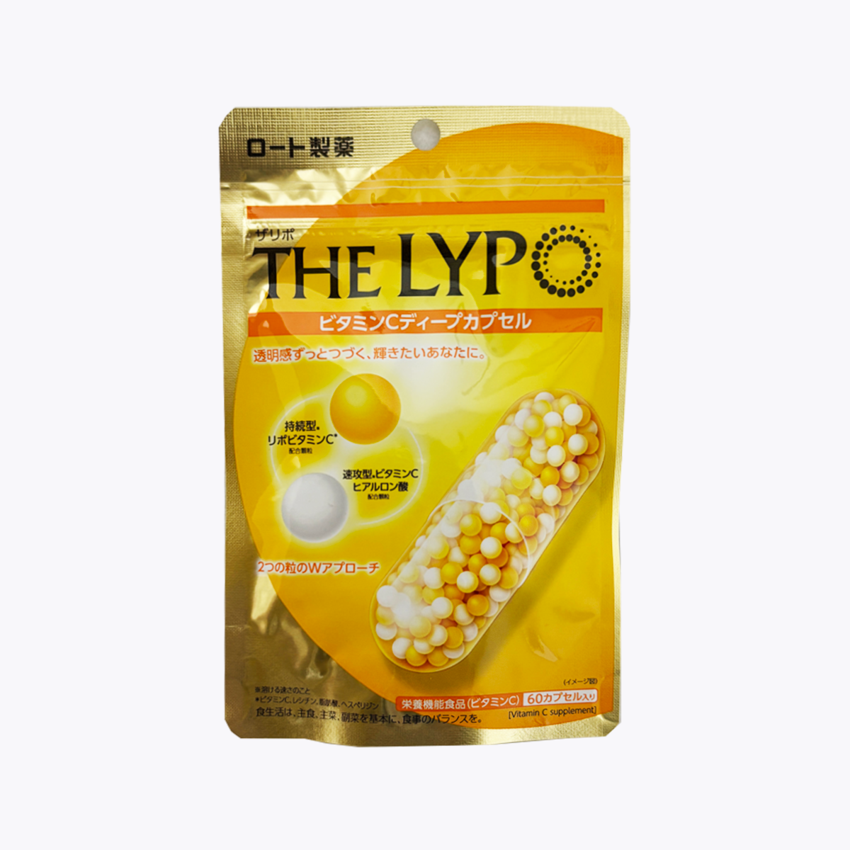 【營養機能食品】樂敦製藥 THE LYPO脂質體 VC膠囊 60粒