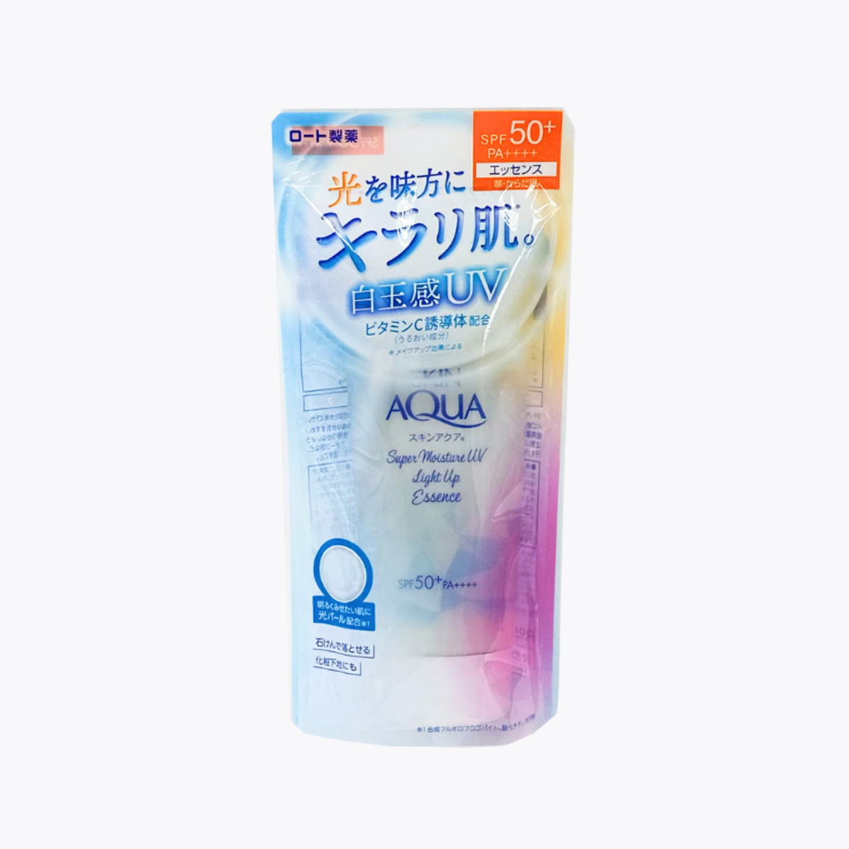 樂敦製藥 SKIN AQUA super moisture UV LIGHT UP 超水潤美肌防曬精華 70g