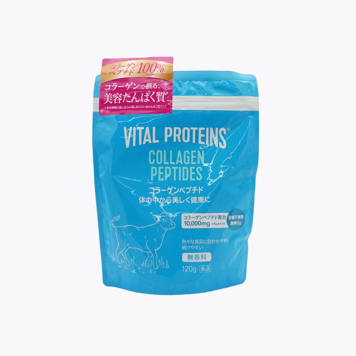 日本雀巢 Vital Proteins 膠原蛋白胜肽 膠原蛋白粉 無香料 120g
