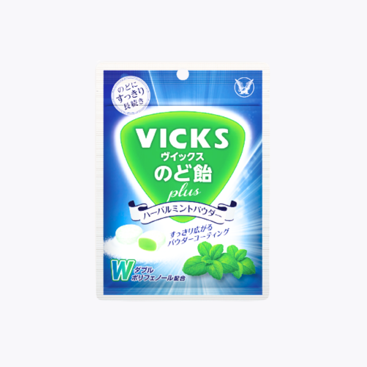 大正製藥 VICKS 潤喉糖 草本薄荷喉糖 62g
