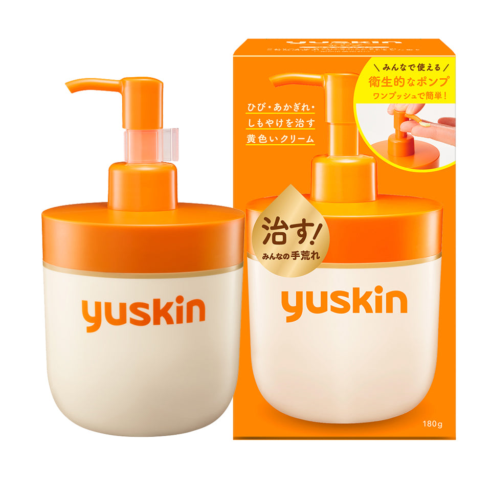 【指定醫藥部外品】yuskin悠斯晶乳霜(液壓款) 180g