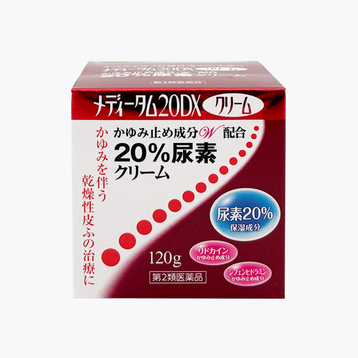 【第2類醫藥品】RAKOOL藥品 medium20DX 20%尿素配合 乾燥性皮膚 保濕止癢乳霜  120g 