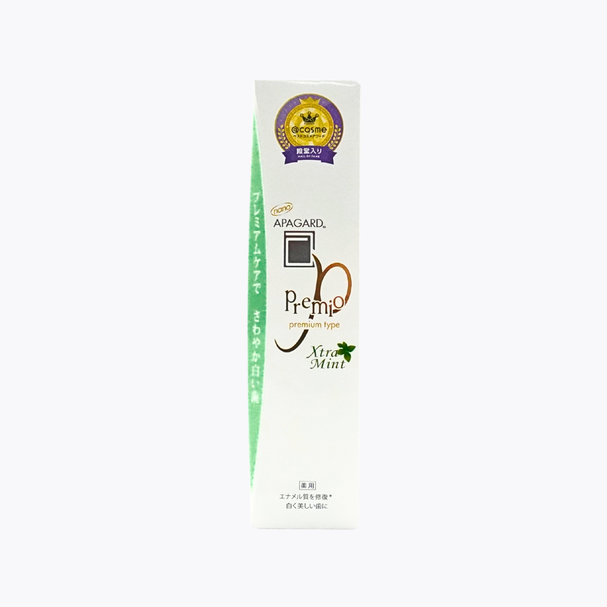 【醫藥部外品】SANGI APAGARD Premio 藥用 極致美白護齒牙膏 激爽薄荷 105g