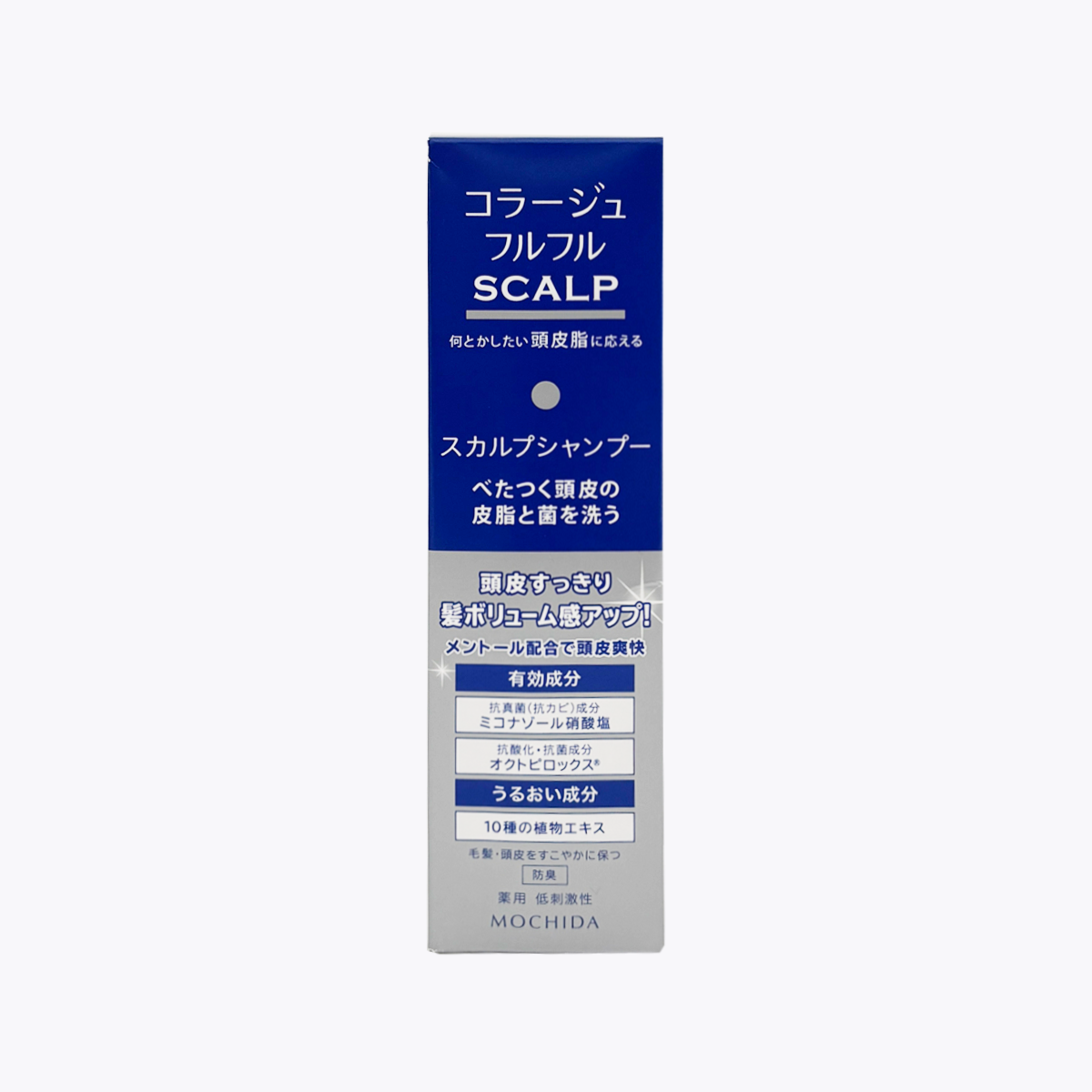 【醫藥部外品】持田 MOCHIDA Collage Fullfull 低刺激性 頭皮護理 控油抗菌洗髮精 200ml