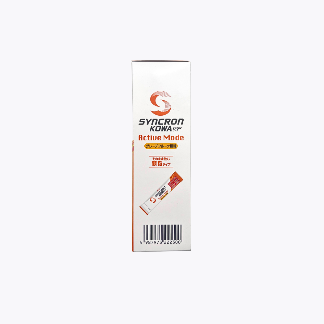 興和 欣克能 SYNCRON KOWA ACTIVE MODE 運動營養補給顆粒 葡萄柚風味 14包入 70g