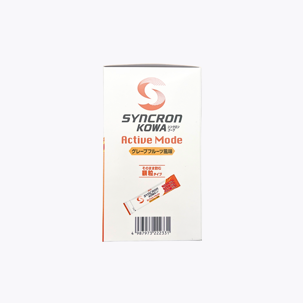興和 欣克能 SYNCRON KOWA ACTIVE MODE 運動營養補給顆粒 葡萄柚風味 30包入 150g
