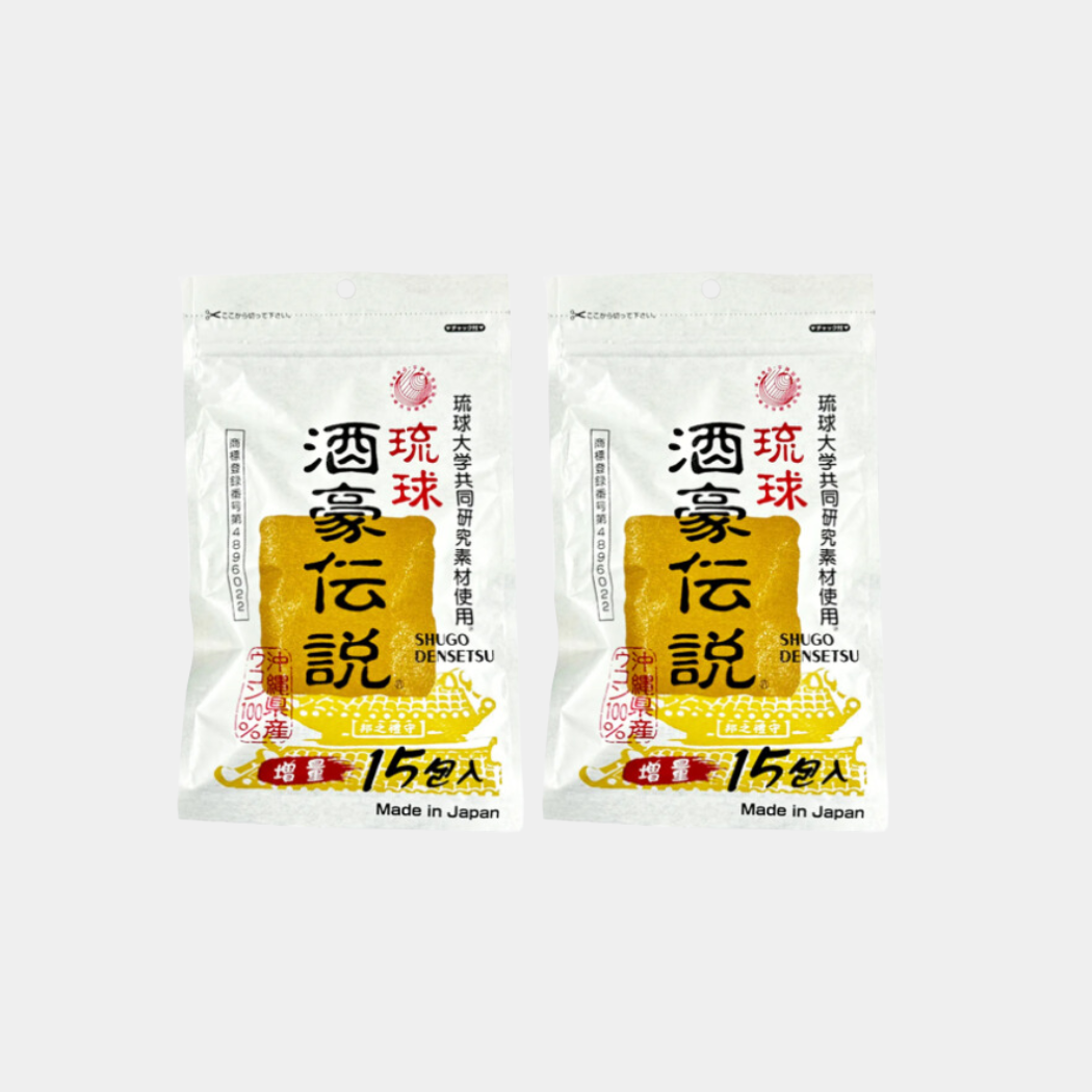 【11.11感謝特賣】琉球酒豪傳說 增量版 1.5g×15包 2個特惠裝