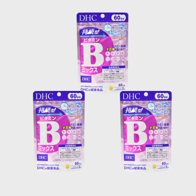 【618感謝特賣】DHC綜合維他命B 長效型 60日份 3個特惠裝