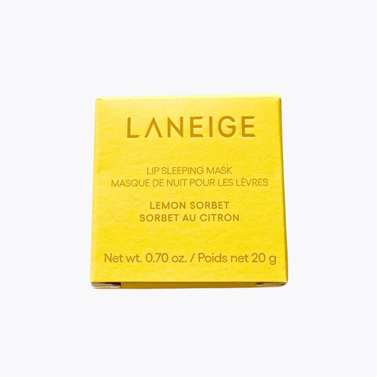 LANEIGE 蘭芝 睡美人極萃滋養晚安唇膜 檸檬雪酪 20g