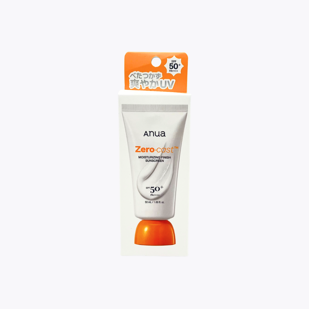 Anua ZERO-CAST 保濕防曬乳 清爽不泛白 SPF50+ PA++++ 50ml