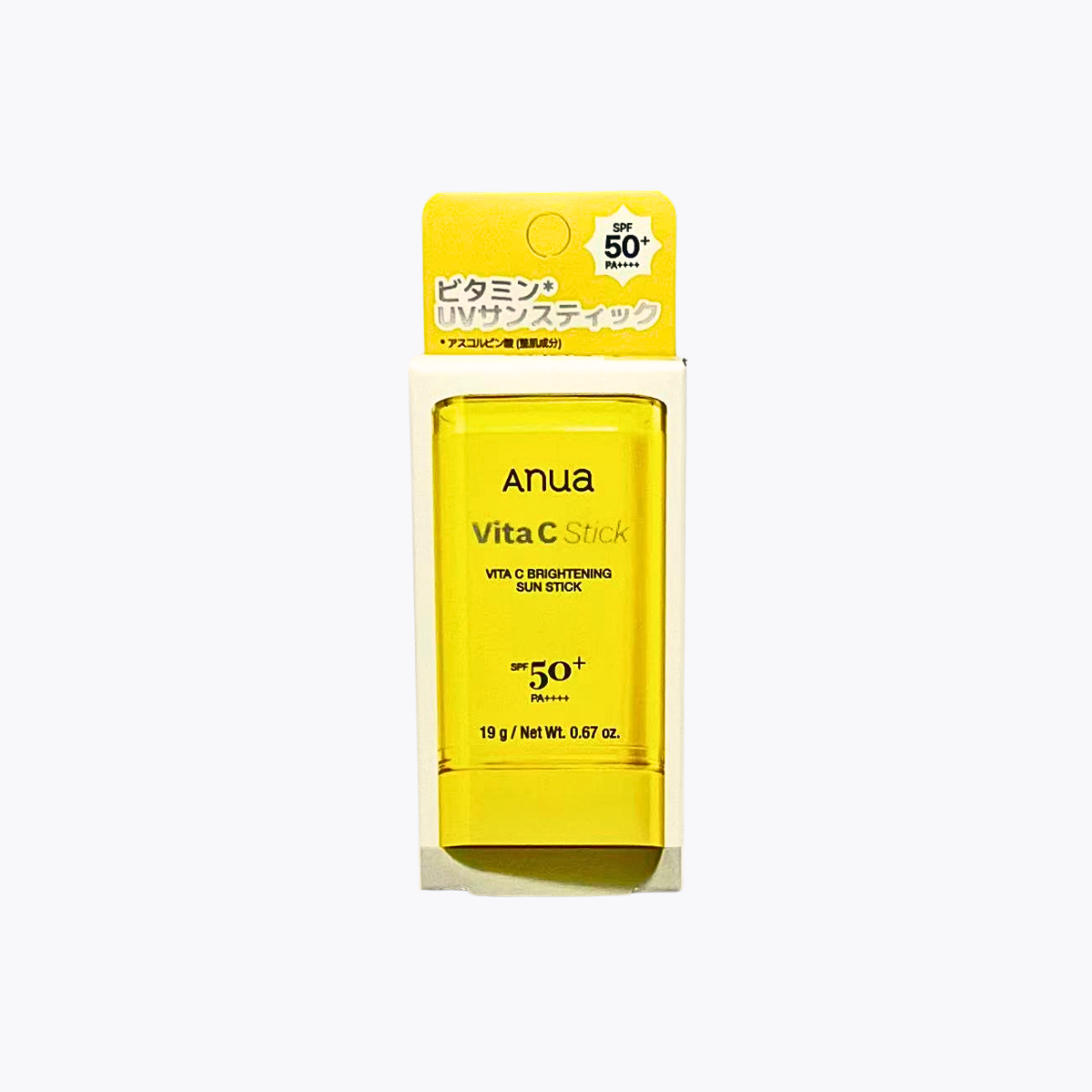 Anua 維他命C 防曬UV棒 清爽不黏膩  SPF50+ PA++++ 19g