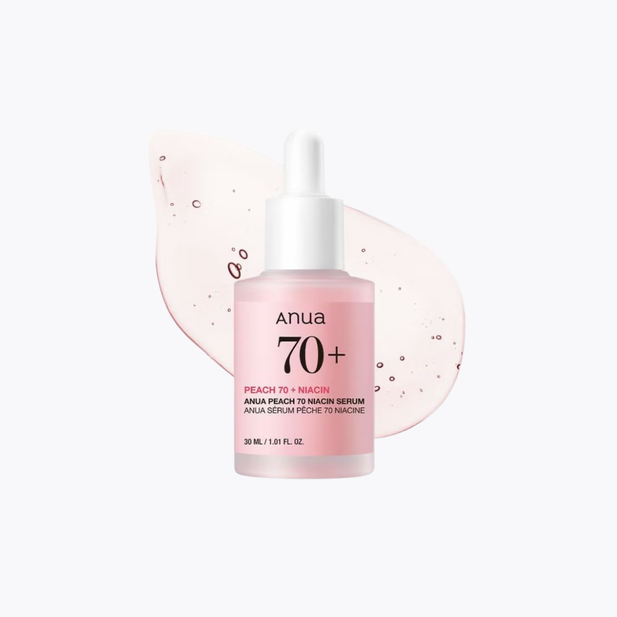 Anua 70%蜜桃煙醯胺 亮白煥采精華液 30mL