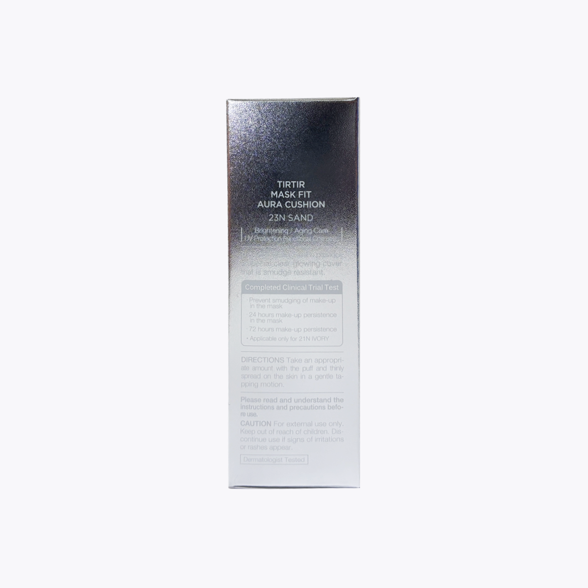 TIRTIR Mask fit AURA CUSHION 輕盈水光氣墊粉餅 23N Sand 米膚色 SPF30 PA++ 18g