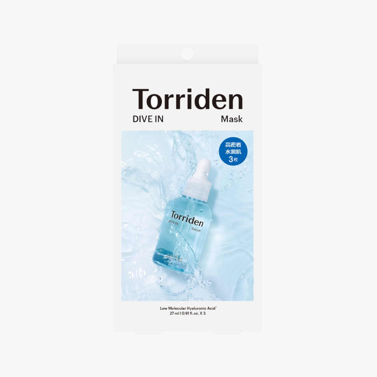 Torriden Dive-In 玻尿酸高保濕面膜 3片入