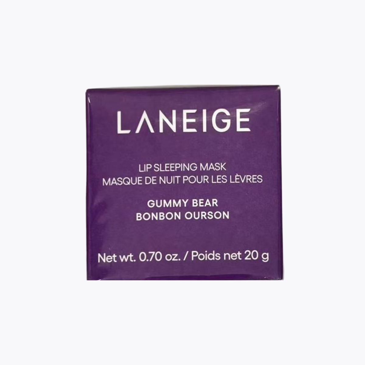 LANEIGE 蘭芝 睡美人極萃滋養晚安唇膜 小熊軟糖 20g