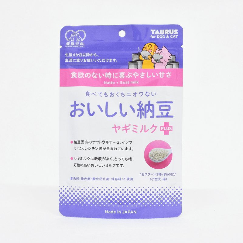 貓&狗健康食品 TAURUS 納豆精華&羊奶 30g