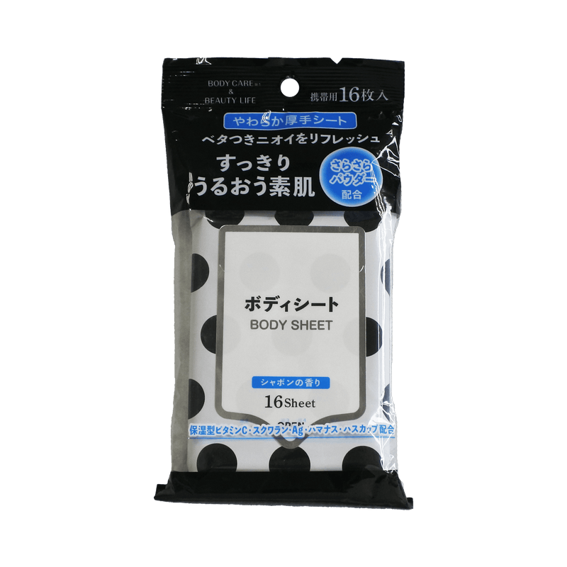 札幌藥妝 身體用濕紙巾 天然皂香 36入