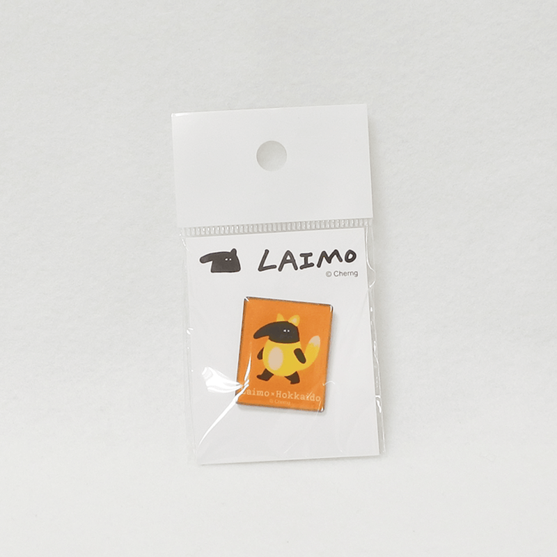 札幌藥妝×LAIMO 胸章 北狐