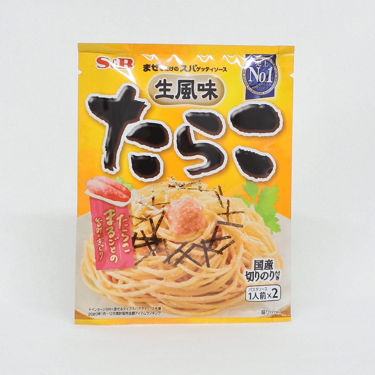 S&B 生風味 鱈魚子義大利麵調味醬 53.4g×1袋