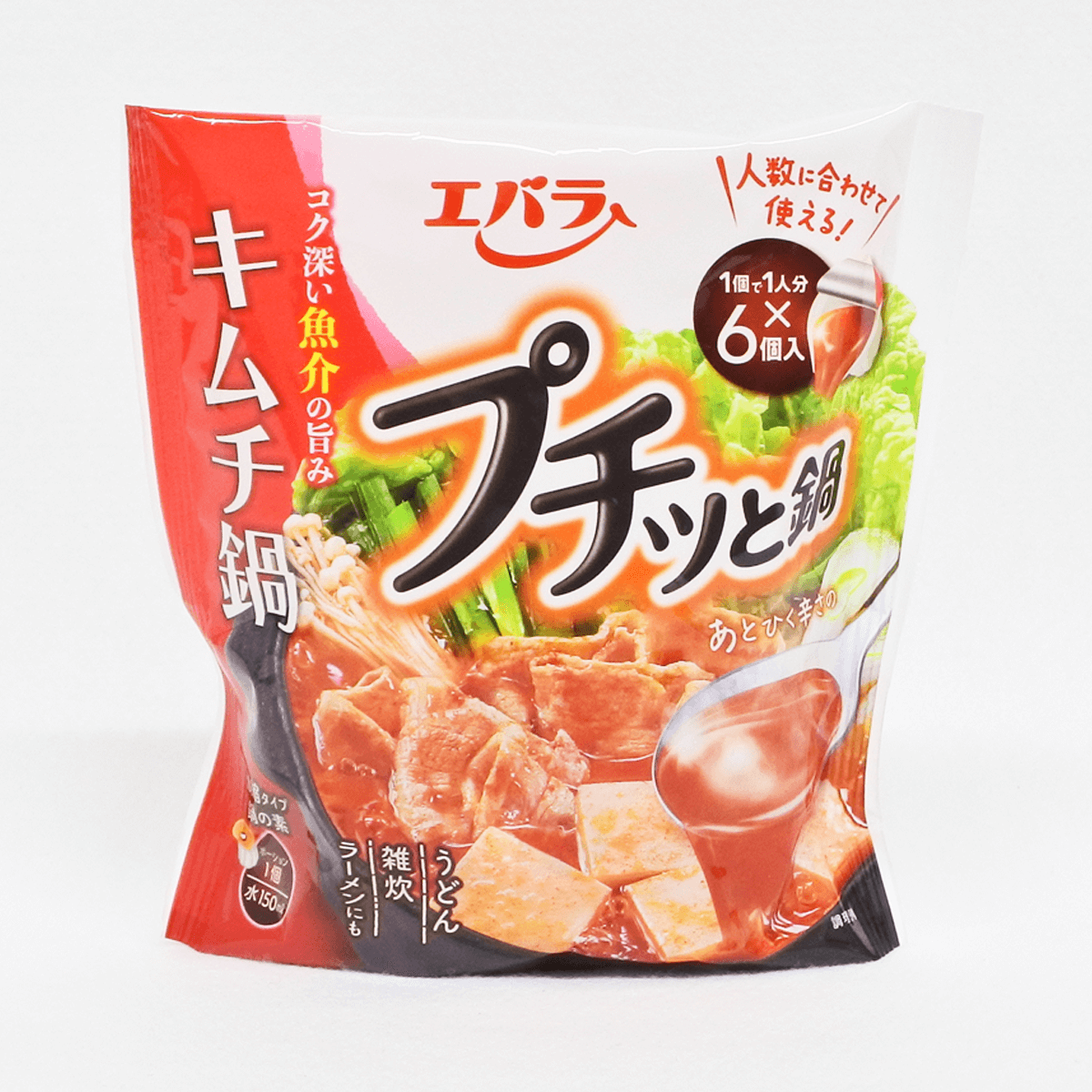 EBARA 迷你濃縮火鍋湯底 韓式泡菜味 23g x6個