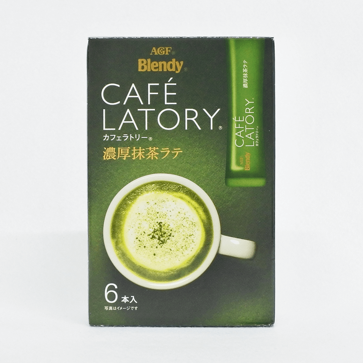 AGF Blendy CAFE LATORY 濃厚抹茶拿鐵 11.5g×6包