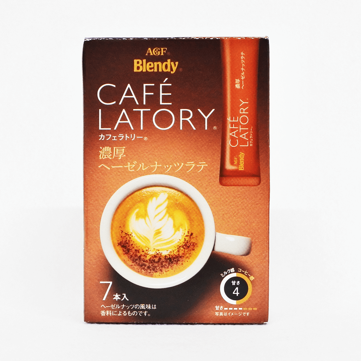 AGF Blendy CAFE LATORY 濃厚堅果拿鐵 7包