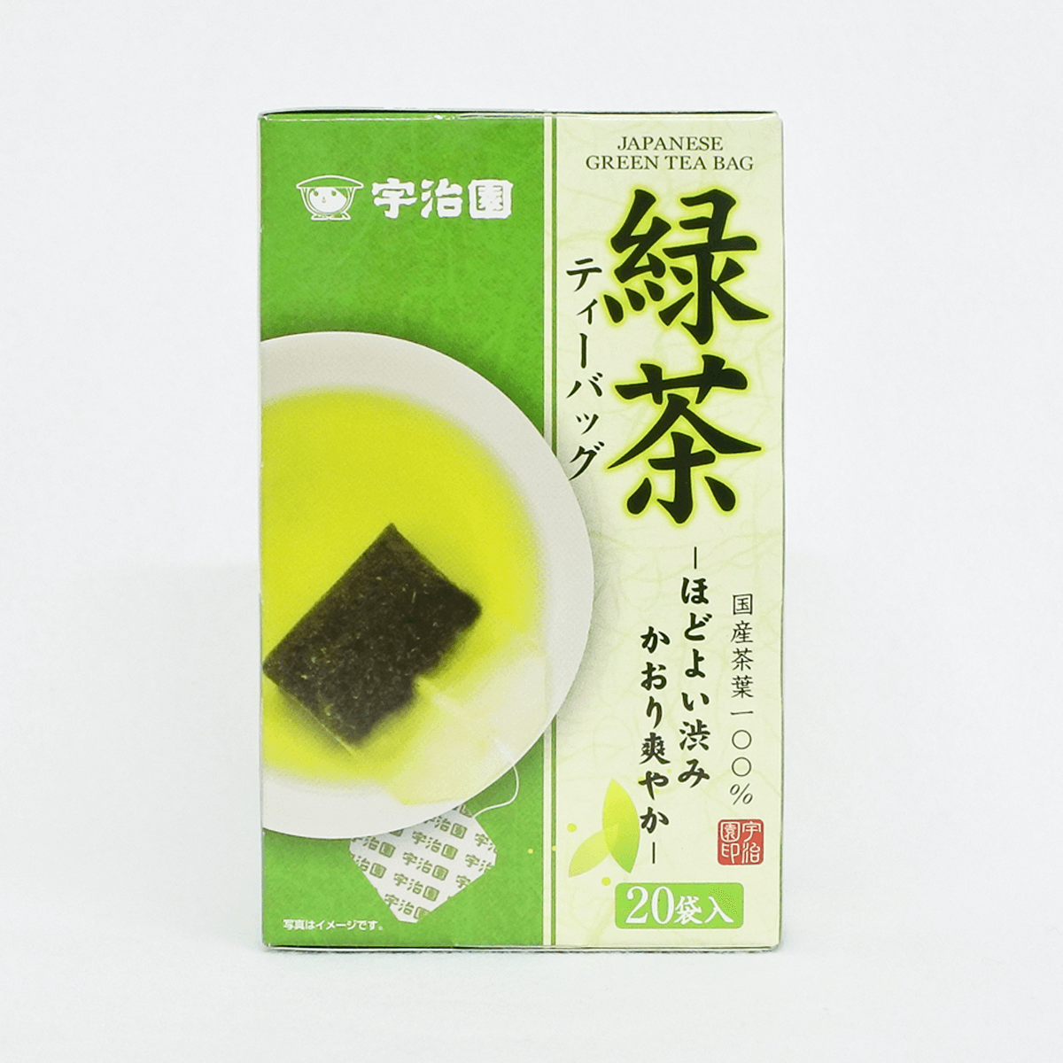 宇治园 香醇绿茶 茶包 2g×20包